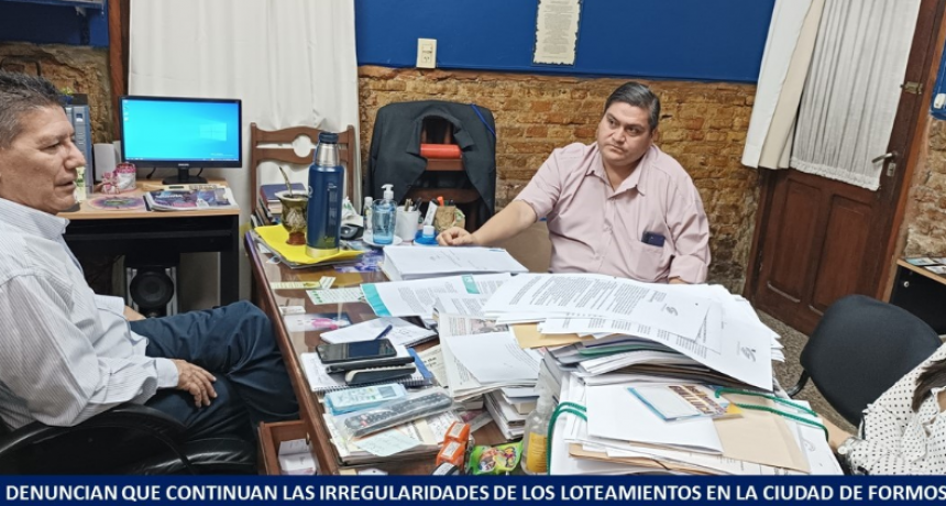 Pedirán la nulidad de loteamientos irregulares a fin de asegurar servicios públicos esenciales