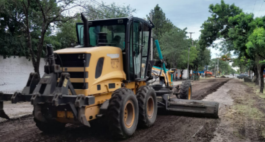 Amplia intervención de la comuna con trabajos para el mantenimiento de servicios