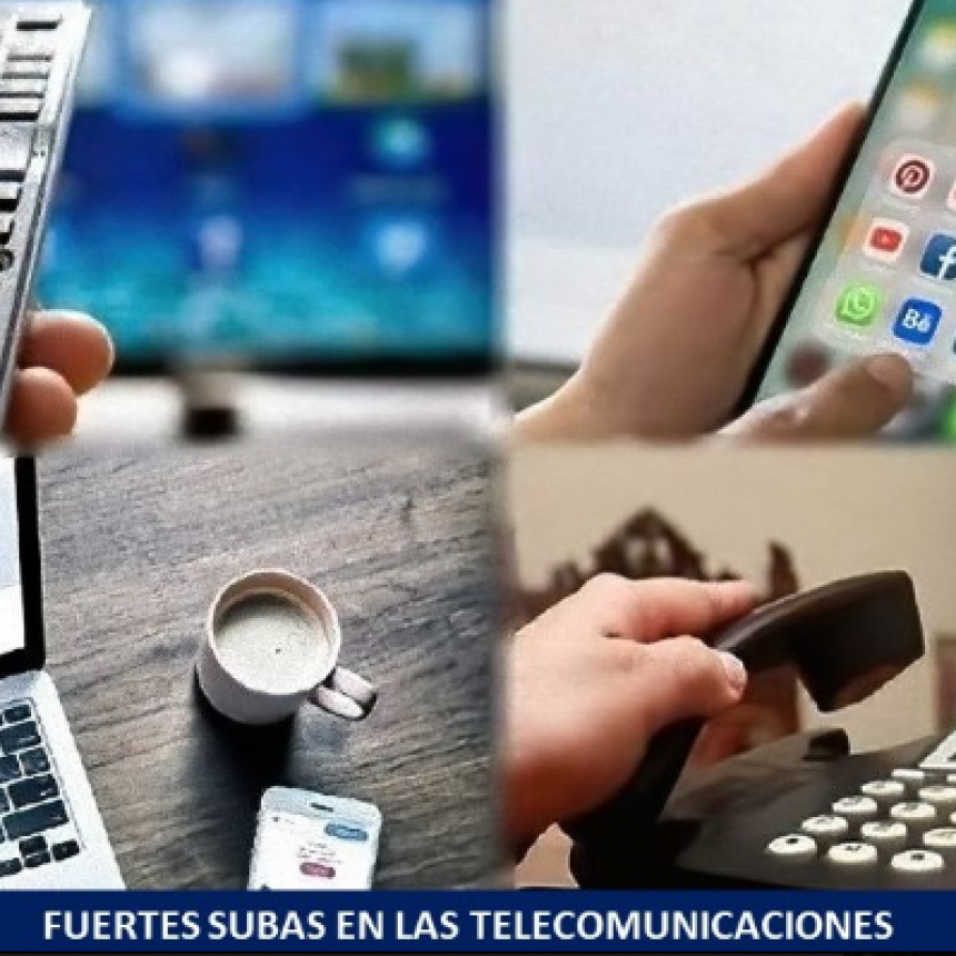 Fijaron topes en los aumentos de telefonía, TV por cable e internet