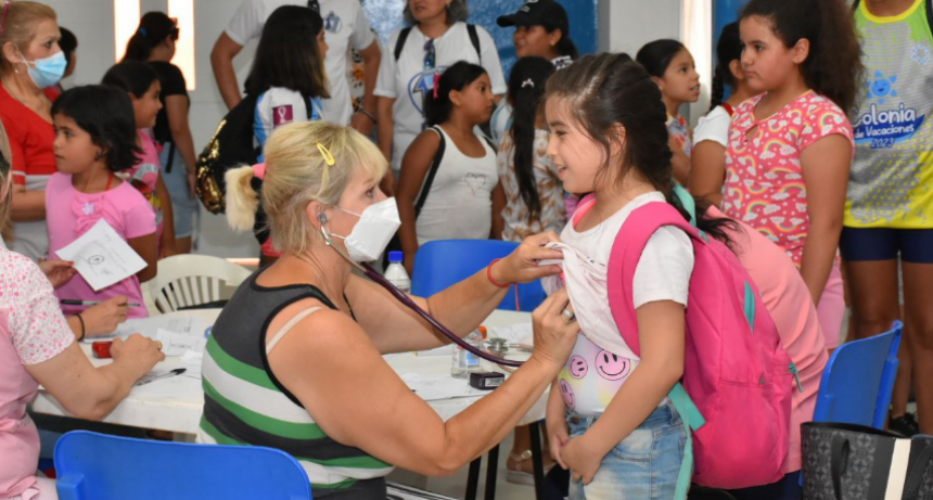 En el Complejo Evita y en el Parque Acuático se renovaron los controles y otros servicios de salud para los concurrentes