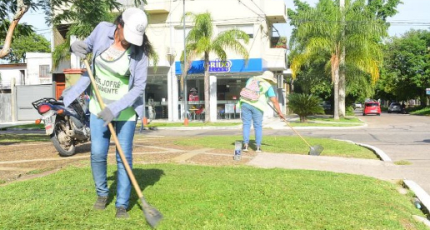Sectores de la ciudad se vieron beneficiados con el embellecimiento de los espacios públicos