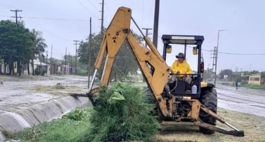 Rápido despliegue de cuadrillas municipales para mitigar efectos del temporal