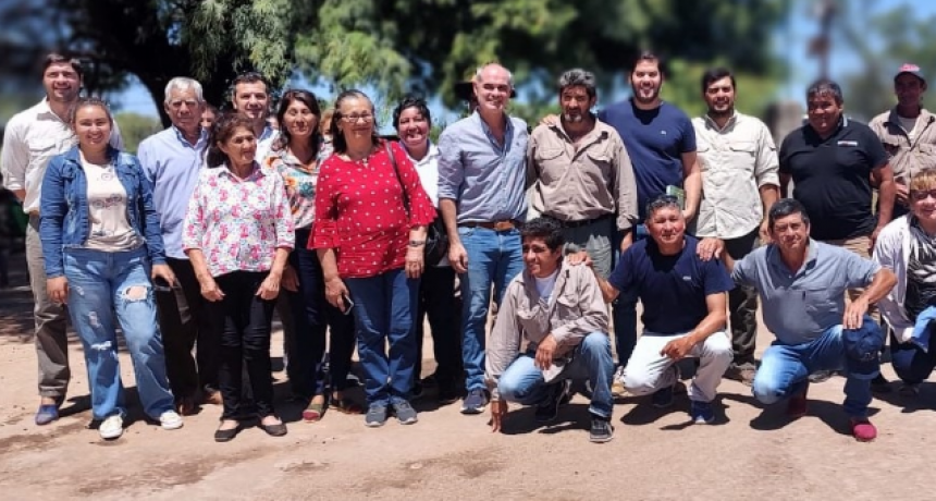 El Ministerio de Producción realizó una jornada con las familias paipperas del centro oeste de la provincia