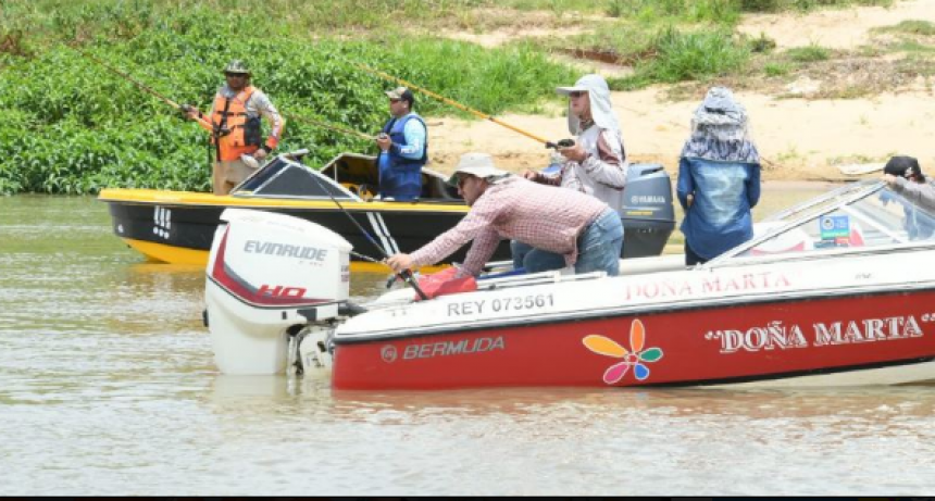 Con más de un centenar de embarcaciones, se desarrolló con éxito el torneo de pesca variada embarcada a motor