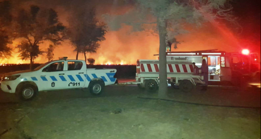 La Polic&iacute;a brind&oacute; recomendaciones para prevenir incendios de pastizales