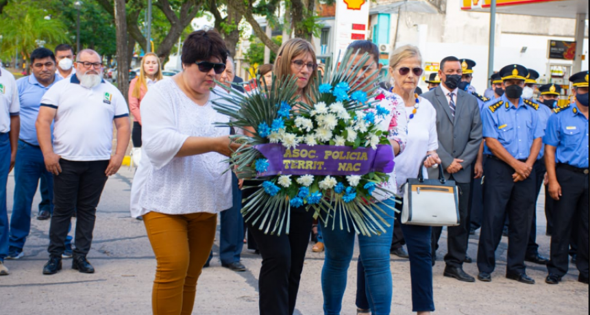 La Policía conmemoró el 77° aniversario de la gloriosa Policía de Territorios Nacionales