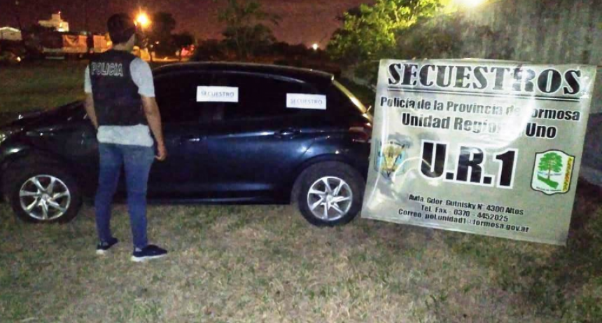 La Policía incautó un automóvil con pedido de secuestro en Buenos Aires