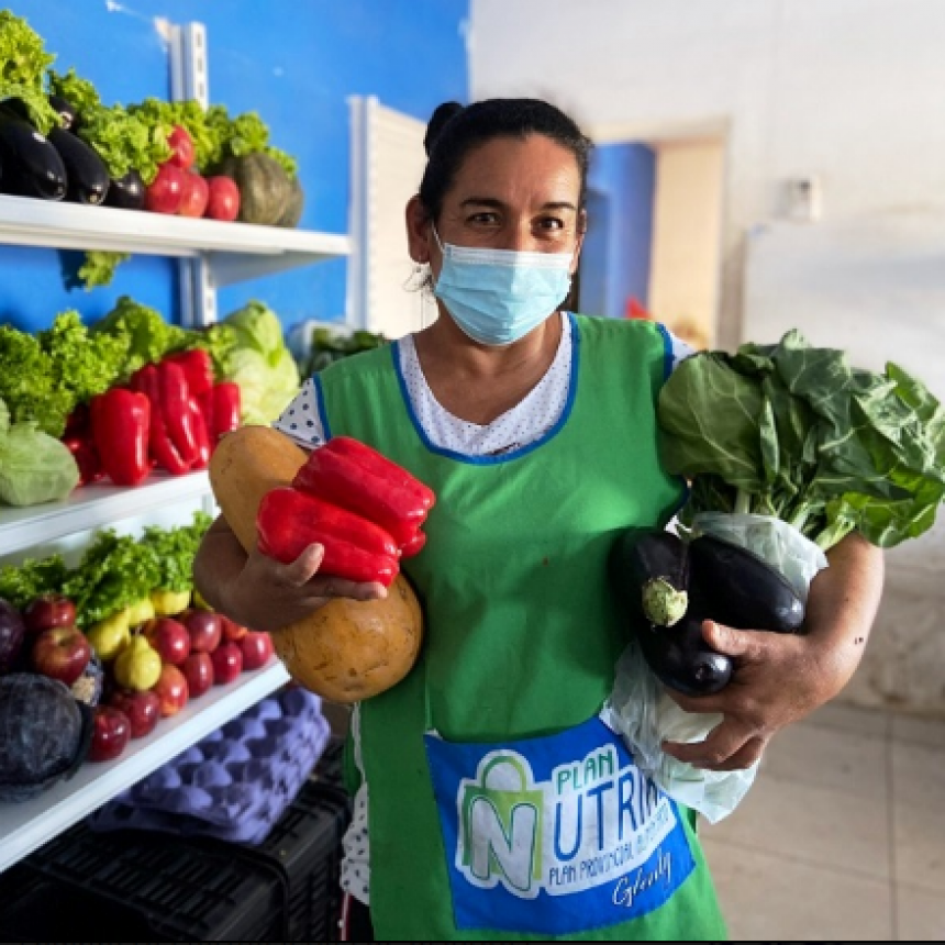 Plan Nutrir: Inició la tercera semana de entrega de bolsones alimentarios