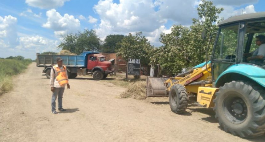 El Municipio profundizó acciones de mejoramiento de arterias y mantenimiento del drenaje urbano