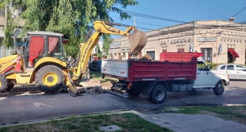 El Municipio profundiza su programa de recuperaci&oacute;n de arterias pavimentadas en todo el ejido urbano