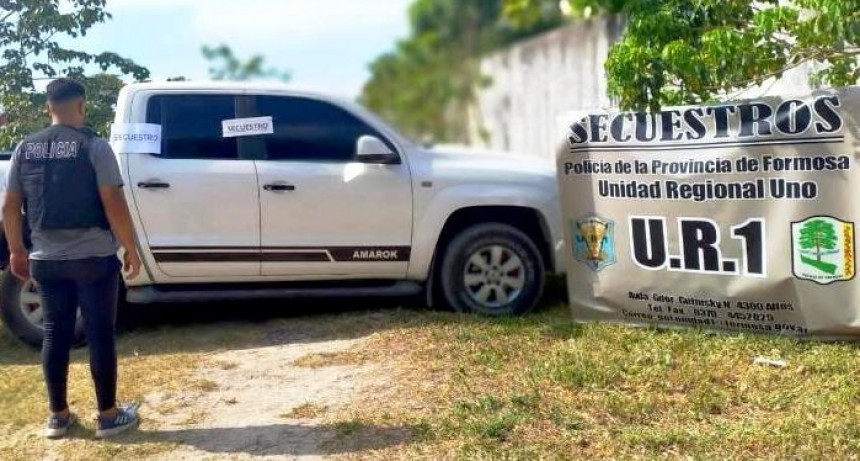 La Policía secuestró una camioneta que llevaba días buscando tras un hecho delictivo