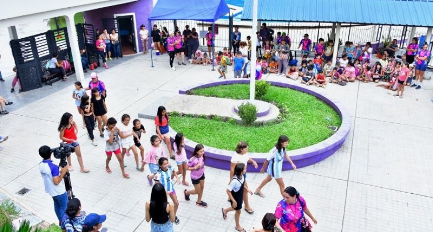 Destacan los múltiples servicios que se brindan en la colonia de vacaciones en el Paraíso de los Niños