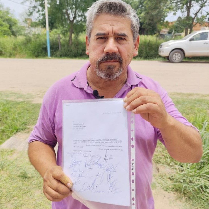Las Lomitas: Intendente no quiso recibir nota de empleados municipales que continúan sin cobrar el bono