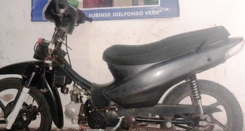 Clorinda: Recuperan dos motos y detienen a ocho personas