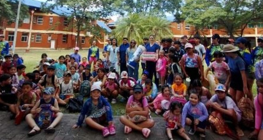 Comenzaron las charlas educativas sobre salud bucal en las colonias de vacaciones del Gobierno provincial