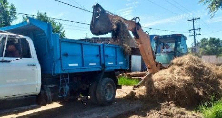 El Municipio activ&oacute; el plan de tareas semanal beneficiando a distintos barrios de la ciudad