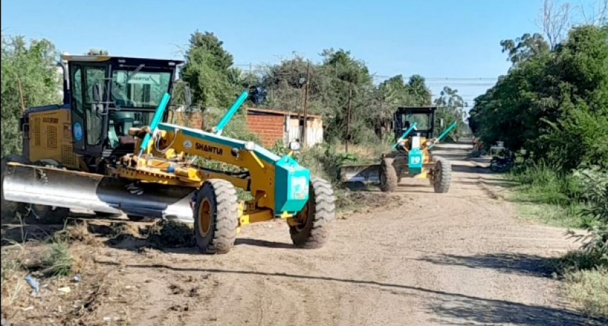 Cuadrillas comunales realizaron múltiples tareas en un vasto sector del ejido urbano