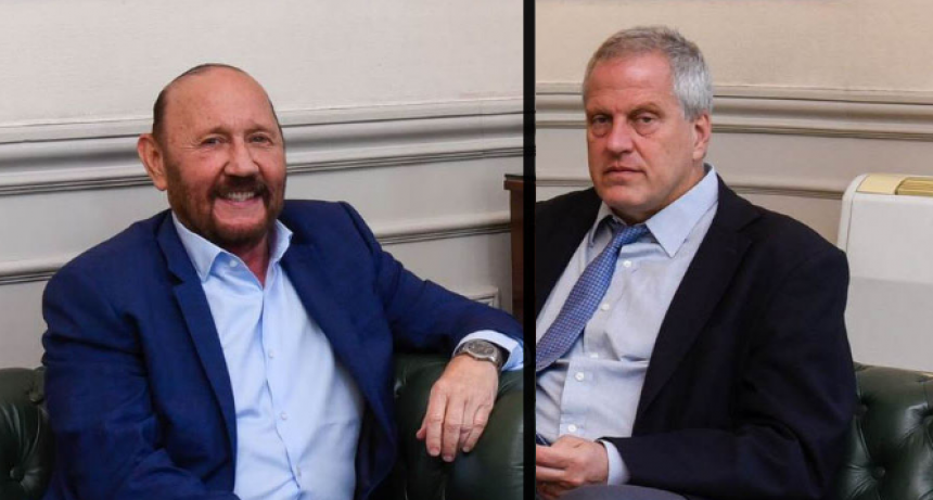 Insfrán se reunió con Perczyk