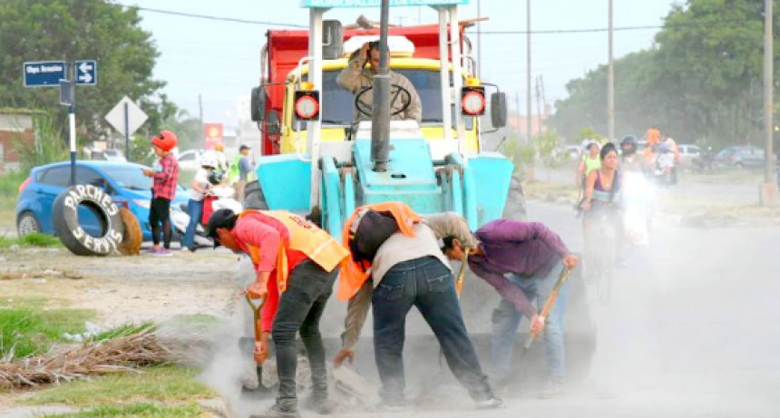 La Comuna realizó trabajos integrales en un amplio sector del ejido urbano