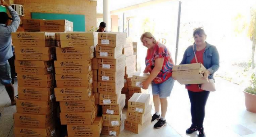En Clorinda preparan los kits escolares para el inicio del ciclo lectivo 2023
