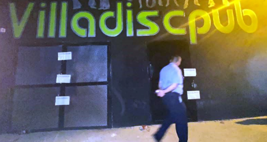 Clausura de local bailable en Villafañe donde operaba el juego clandestino