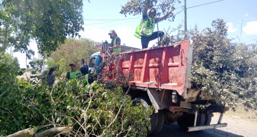 La Municipalidad encara operativos de higiene integral en diferentes barrios