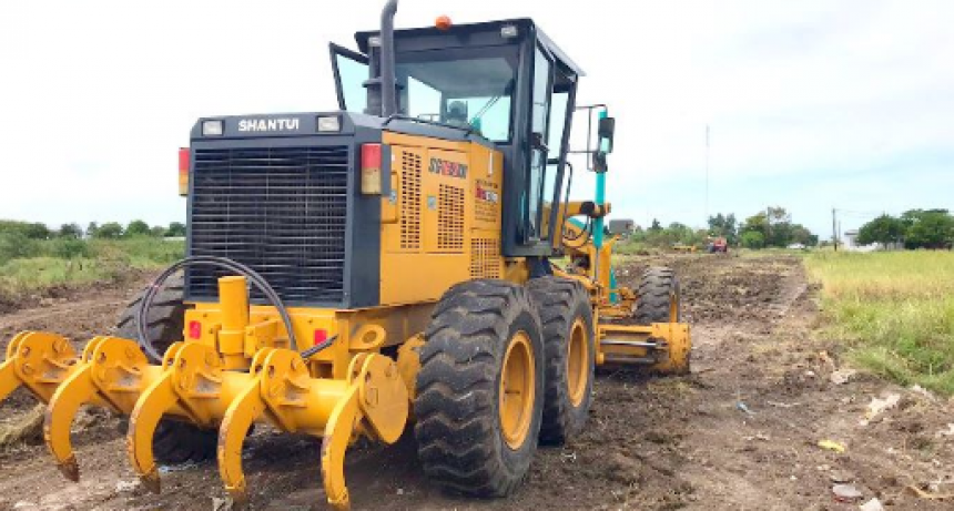 Activa intervención de la Comuna en un amplio sector del ejido urbano