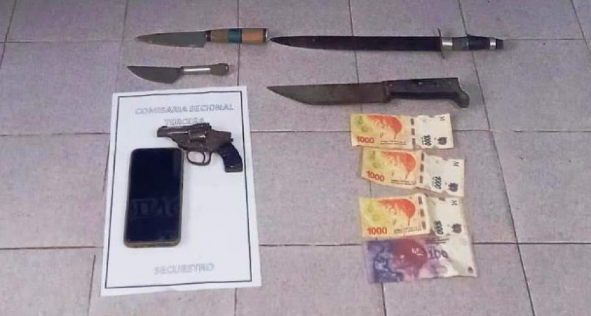 La Policia detuvo a un sujeto que tras una discusión apuñalo a otro ocasionándole lesiones graves