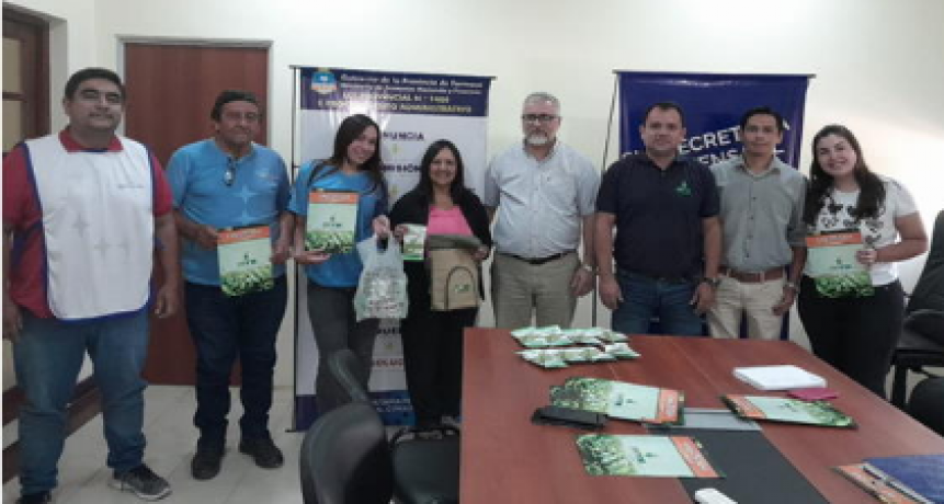 La Subsecretaría de Defensa al Consumidor y Usuario se reunió con representantes del Instituto Nacional de la Yerba Mate