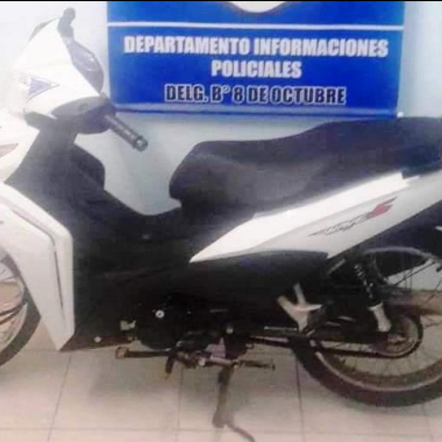 Se recuperaron otras dos motos