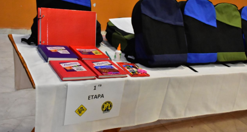 El Sindicato de Trabajadores Viales entregará 220 kits escolares al personal de la DPV