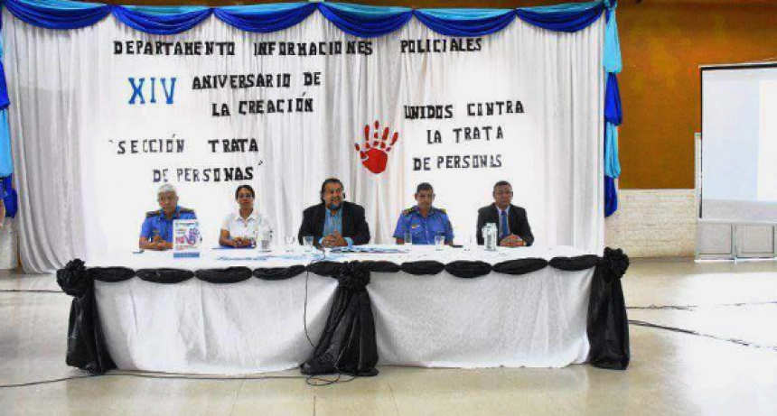 La Policía Provincial conmemoró el 14° aniversario de la Sección de Trata de Personas