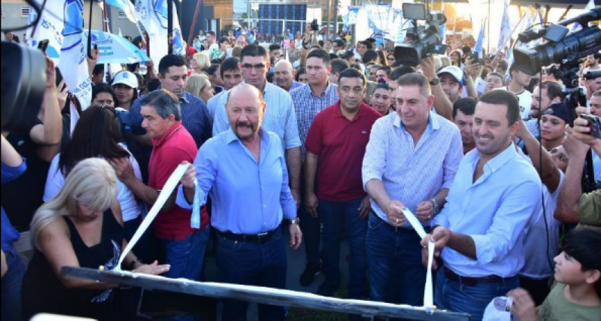 El gobernador Insfrán inauguró las nuevas obras del Parque Acuático “17 de Octubre”