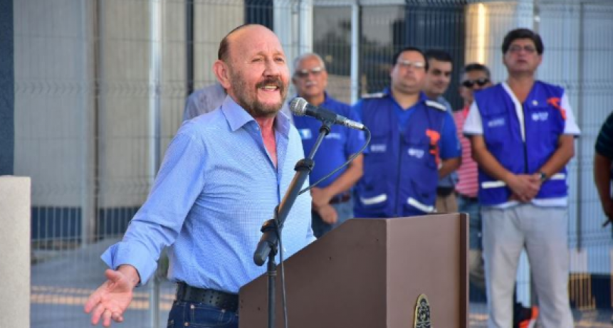 Insfrán en el Parque Acuático: “Nosotros hicimos piletas en serio en un espacio de tres hectáreas, no para la ilusión óptica”