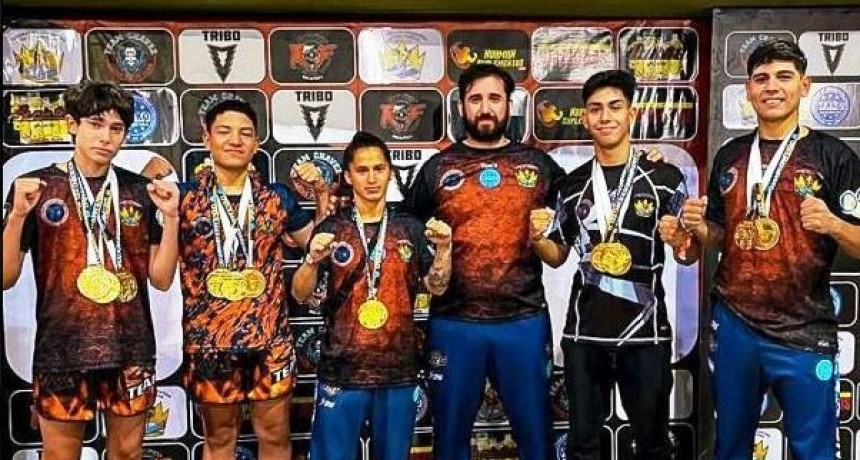 Destacada participaci&oacute;n clorindense en el Open de Kickboxing de Miramar