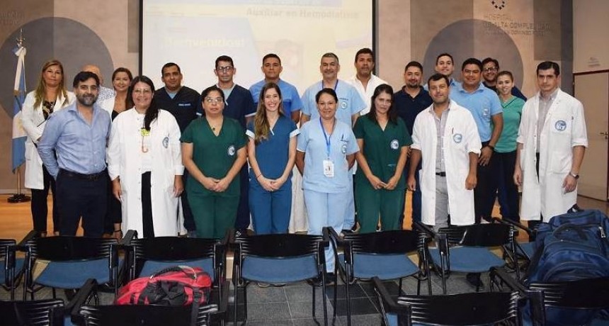 Con muy buenas expectativas el HAC dio inicio al Curso Superior de Auxiliar en Hemodiálisis