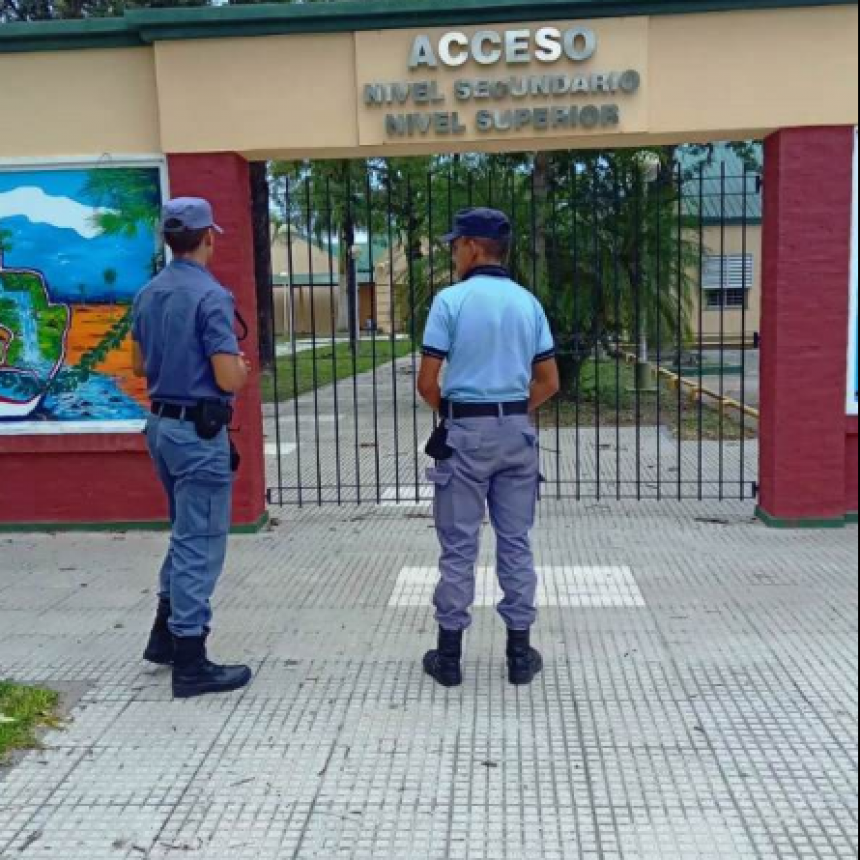 Con el inicio del nuevo ciclo lectivo, la Polic&iacute;a acentuar&aacute; la seguridad escolar