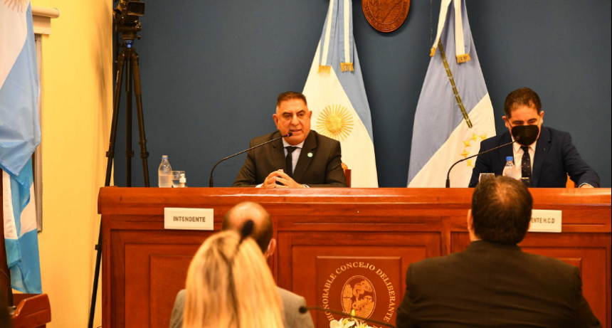 El intendente Jofré abrirá el periodo de sesiones ordinarias del HCD y brindará un balance de su gestión