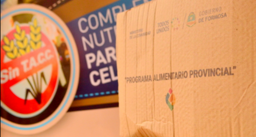 Este jueves 2 comienza la entrega de módulos alimentarios para personas celíacas