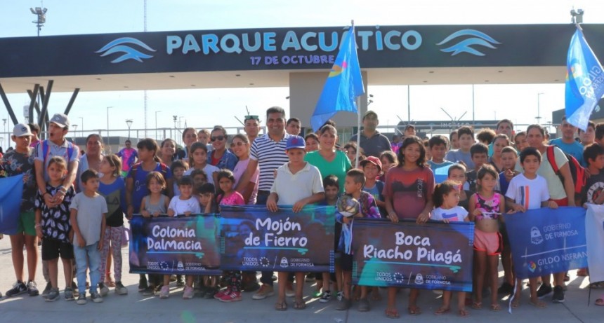 El Parque Acuático “17 de Octubre”: un destino cada vez más popular entre los niños de Formosa