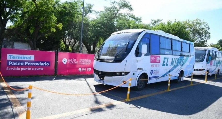 Comenzará a operar líneas del servicio Punto a Punto para el traslado de vecinos de la ciudad