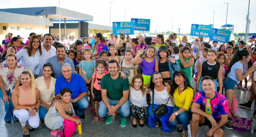 El vicegobernador Solís participó del gran cierre de la colonia de vacaciones 2024