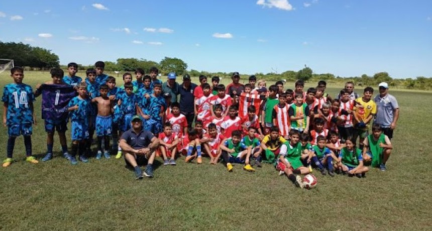El complejo del Timbó fue sede del segundo Encuentro de futbol Infantil del verano 2025