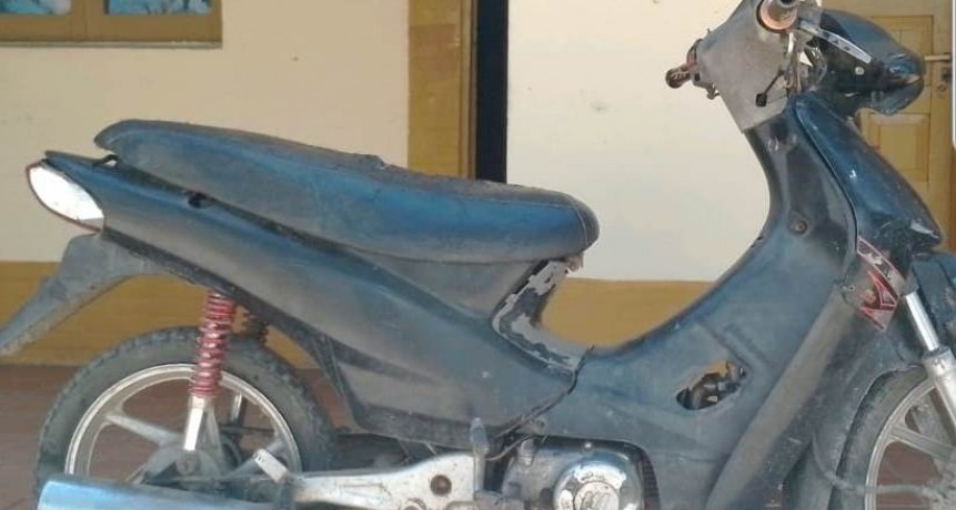 Recuperaron una moto y una bicicleta