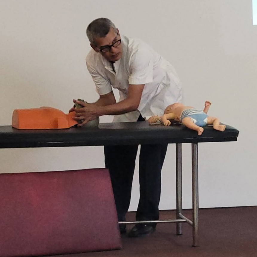 Se desarrolló un taller de RCP para docentes en el Hospital Distrital de Clorinda