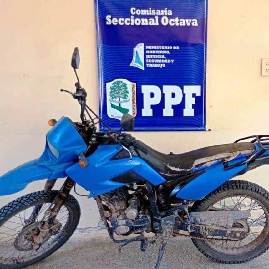 La Policía recuperó dos motocicletas y detuvo a los autores