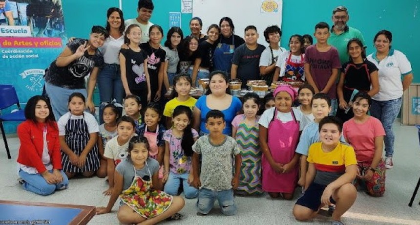 El lunes inician los talleres de verano de la Escuela de Artes y Oficios municipal