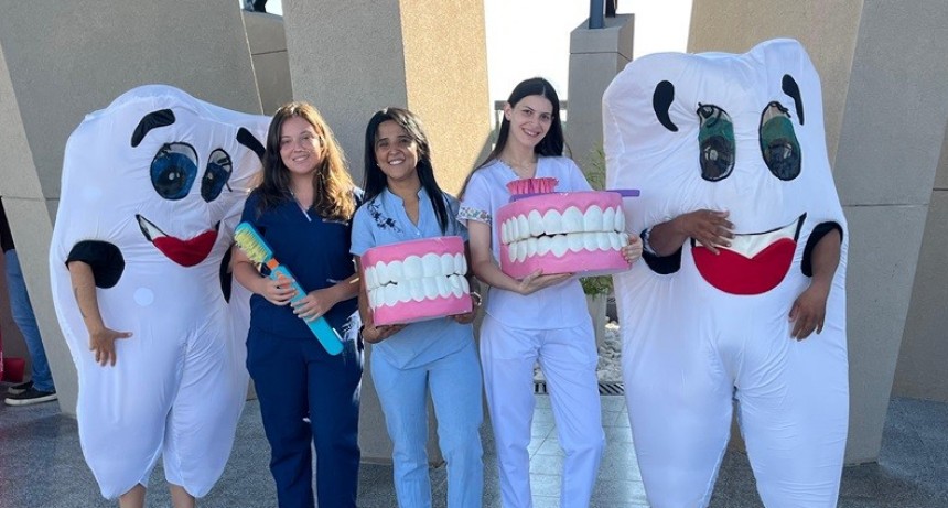 Colonos recibieron charlas de salud bucodental