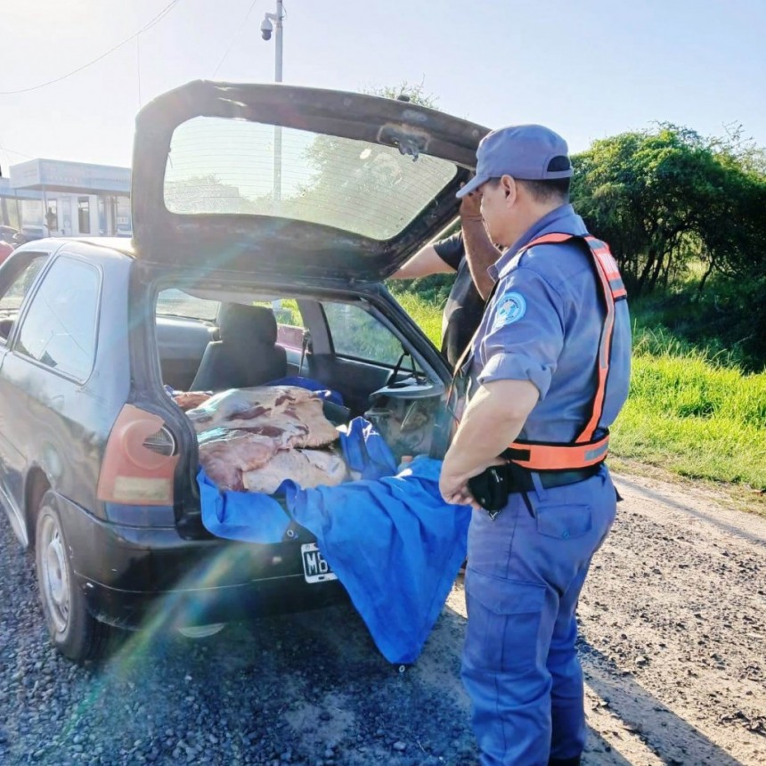 La Policía secuestró carne sin cadena de frío