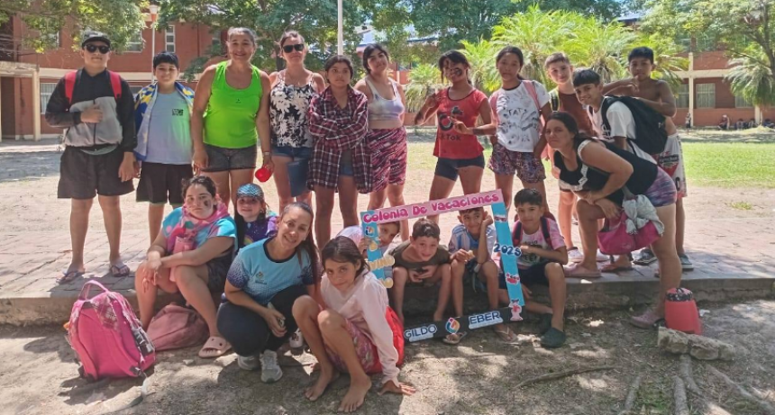 Cierre de la colonia de vacaciones en El Paraíso de los Niños